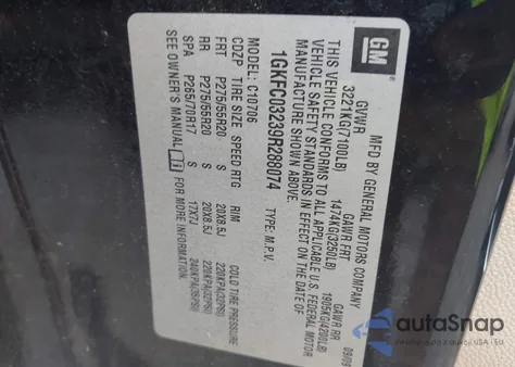 2009 GMC Yukon Denali from USA, damaged, VIN 1GKFC03239R288074